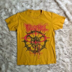 Full of Hell Graphic Print Short Sleeve Band Merchandise